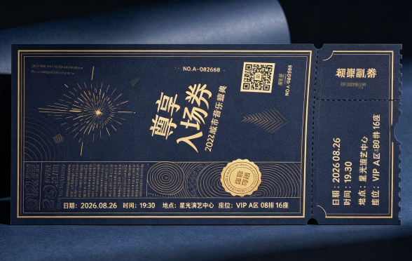 严控票务安全防线，专业防伪门票定制印刷